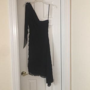 BCBG DRESS Black very fashionable dress.